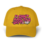 Cap  - Pinkalicious - Women's Pigment-Dyed Cap with Fashion Undervisor (Embroidery)