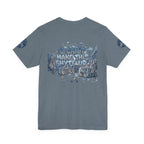 T-Shirt - U Cant Make This Shyte Up - Blue Satire -Unisex Jersey Short Sleeve Tee