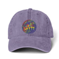 Cap - Express the Rainbow - Women's Pigment-Dyed Cap with Fashion Undervisor (Embroidery)