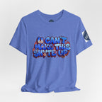 T-Shirt - Blue Satire - Unisex Jersey Short Sleeve Tee