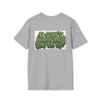 T-Shirt -U Cant Make This Shyte Up - Green Cartoon Bubble  - Unisex Softstyle