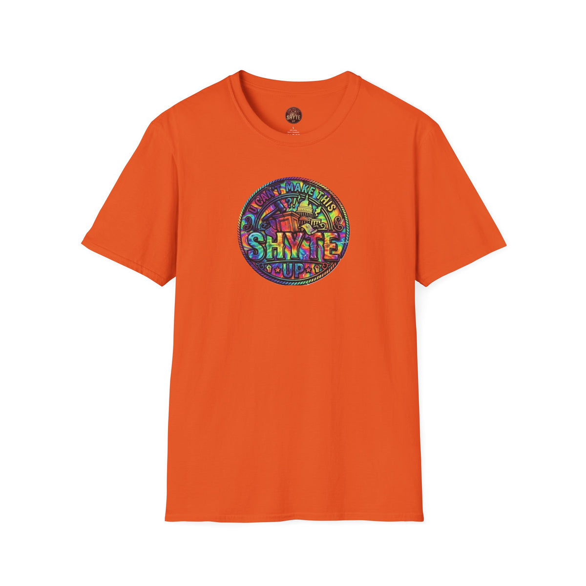 T-Shirt - Patio U Cyaan Mek Dis Shyte Up - Bubble Graffiti -  Unisex Softstyle