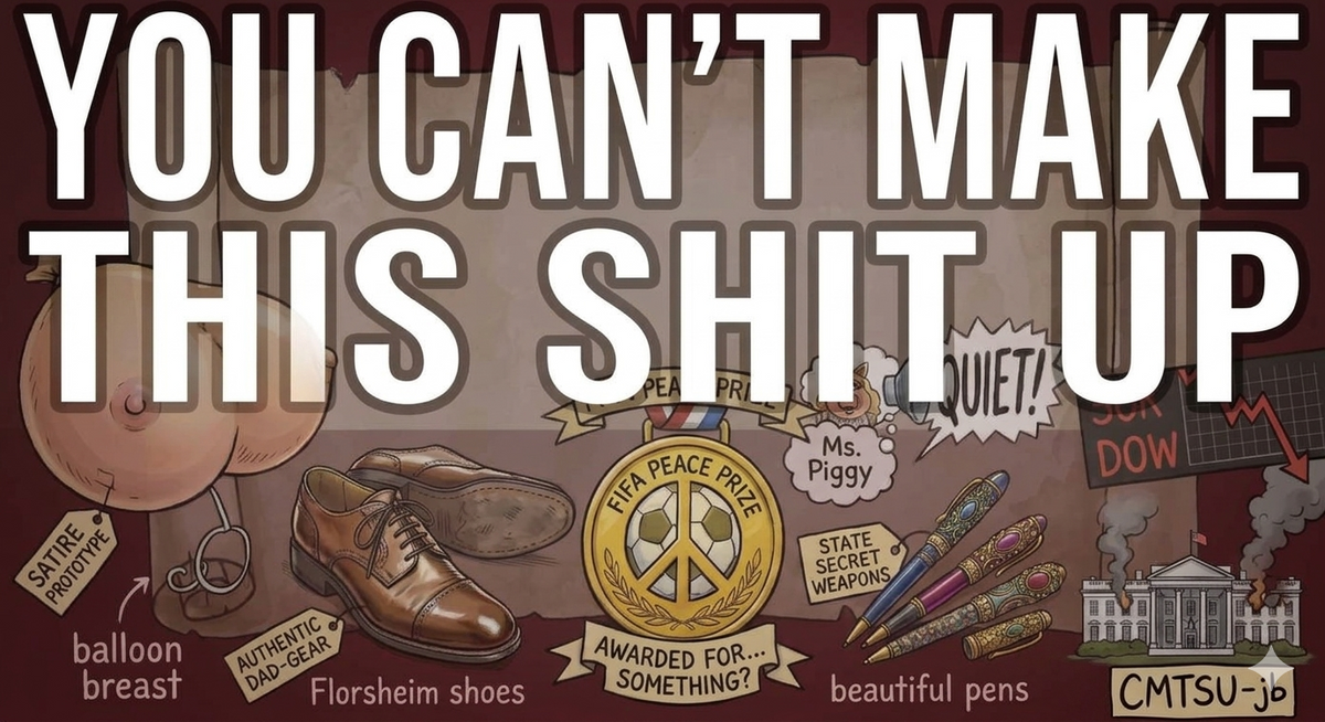 U Can't Make This Shyte Up - VOTE LIKE YOUR LIFE DEPENDS ON IT
