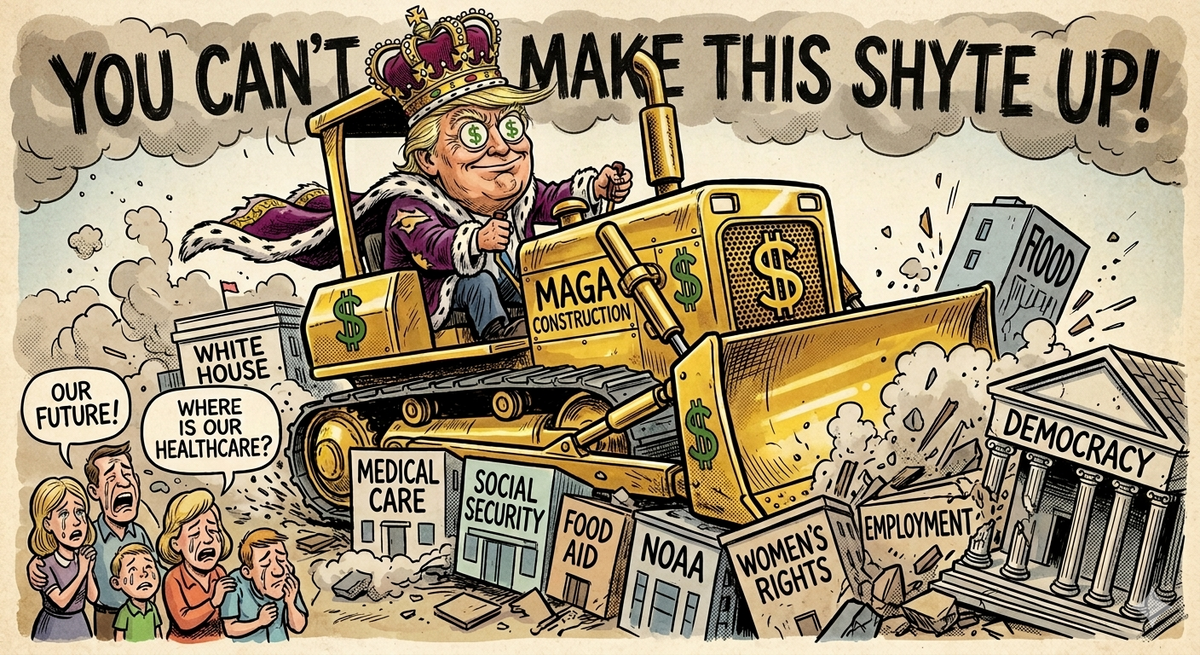 Bulldozer - U Can't Make This Shyte Up